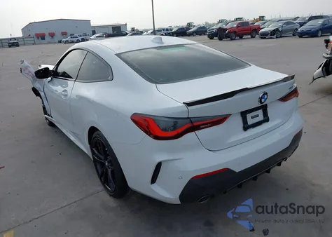 2021 BMW 430I из США, поврежденный, VIN WBA53AP05MCG16225